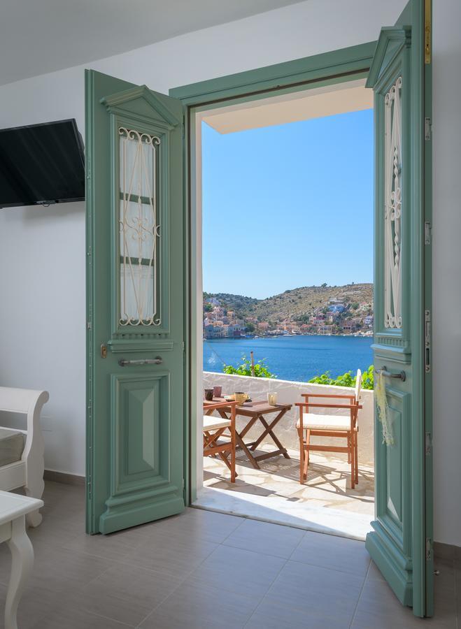 Blue Wave Egli Villa Symi Extérieur photo