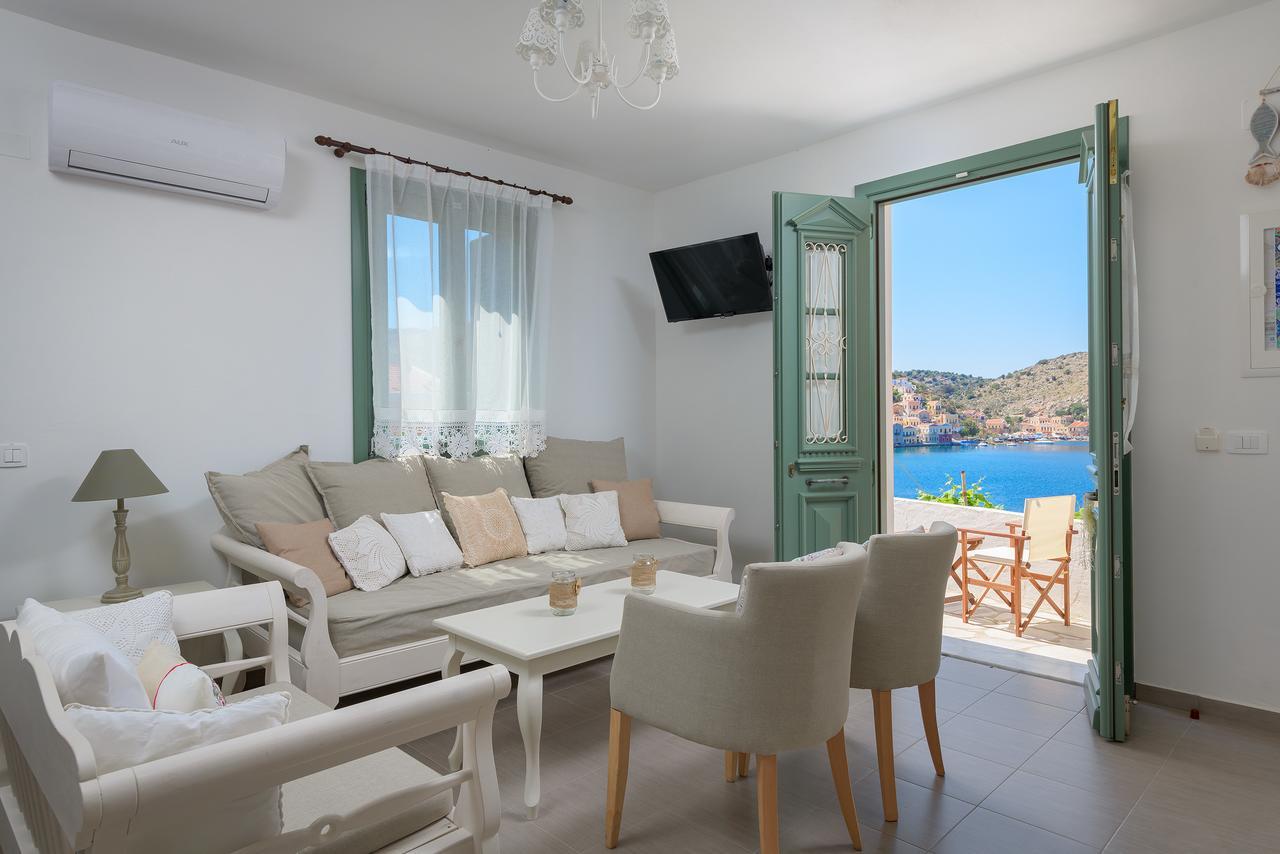 Blue Wave Egli Villa Symi Extérieur photo