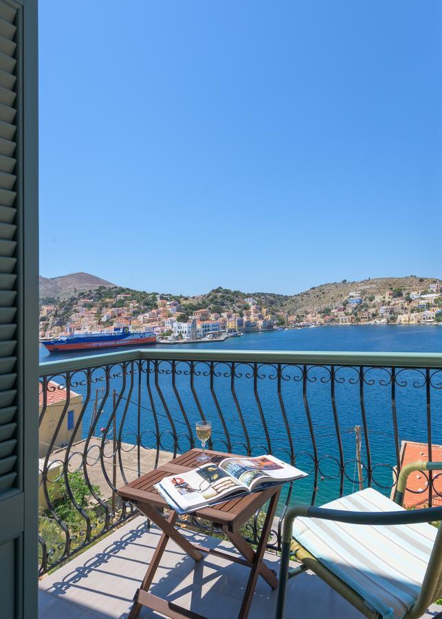 Blue Wave Egli Villa Symi Extérieur photo