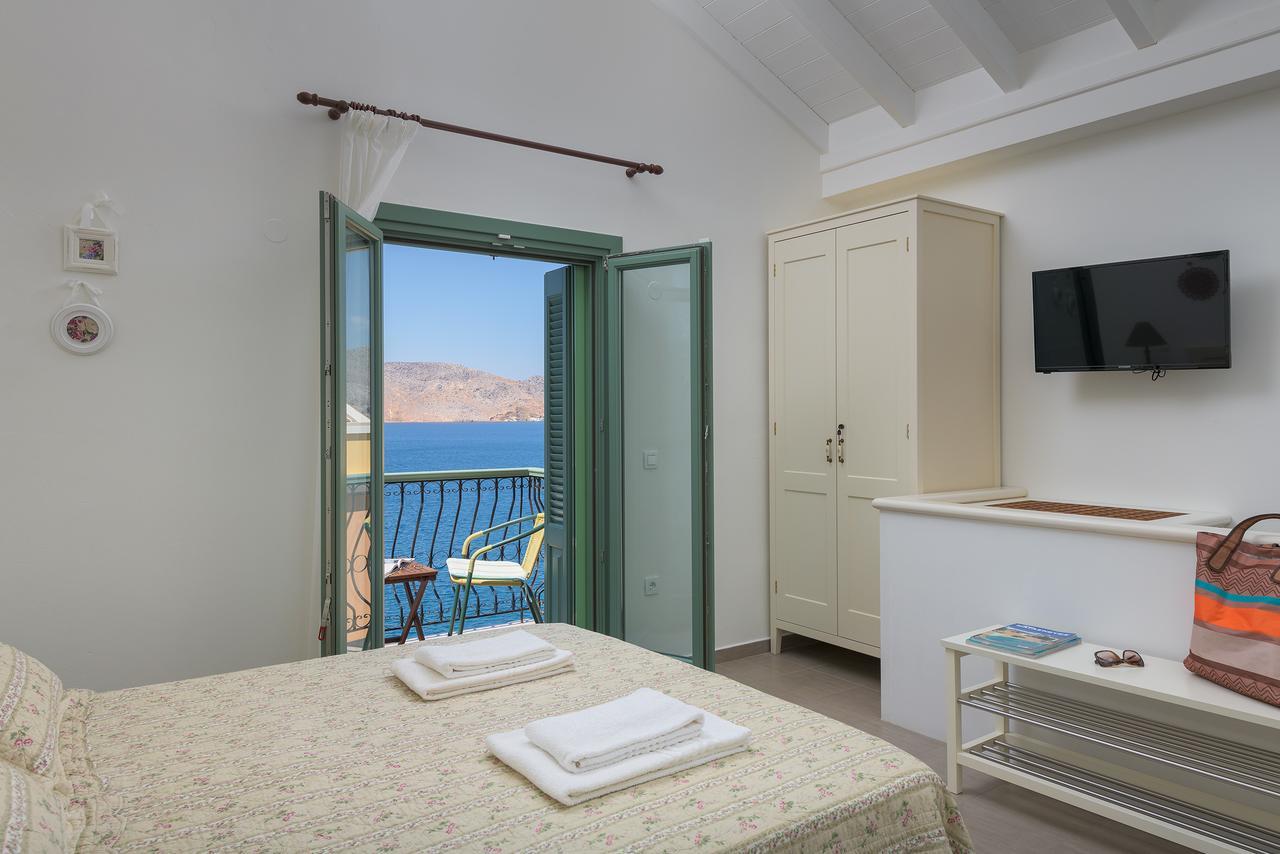 Blue Wave Egli Villa Symi Extérieur photo